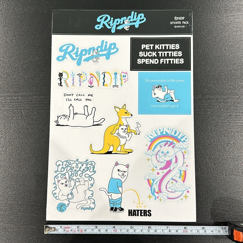 Rip N Dip Sticker Pack Sticker Sheet - Picture 2 of 4